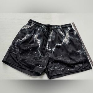 YoungLA Urban Nightscape Mesh Reversable Shorts